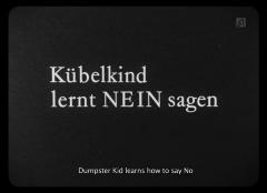 Kübelkind lernt nein sagen