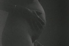 Conny Bathing 8th Month Pregnant