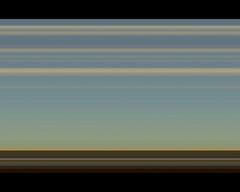 aussicht von einem treibenden floss